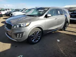 2017 KIA Sorento SX en venta en Brighton, CO