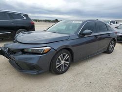 Salvage cars for sale at San Antonio, TX auction: 2024 Honda Civic LX