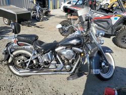 Salvage motorcycles for sale at Spartanburg, SC auction: 1995 Harley-Davidson Flstn