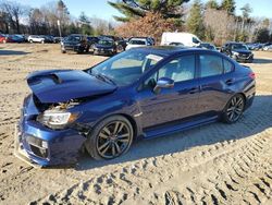 Salvage cars for sale at North Billerica, MA auction: 2016 Subaru WRX Limited