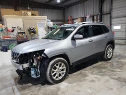 Salvage cars for sale at Rogersville, MO auction: 2017 Jeep Cherokee Latitude