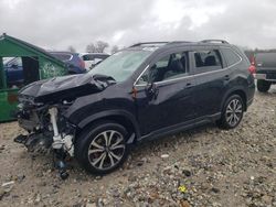 Salvage cars for sale at West Warren, MA auction: 2020 Subaru Forester Limited