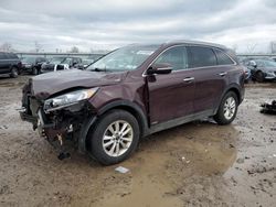 KIA salvage cars for sale: 2019 KIA Sorento LX