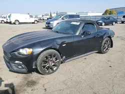 Salvage cars for sale at Bakersfield, CA auction: 2017 Fiat 124 Spider Classica