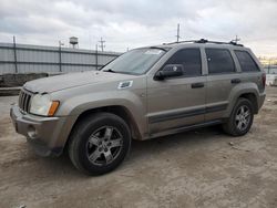 Jeep salvage cars for sale: 2005 Jeep Grand Cherokee Laredo