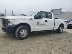 Salvage trucks for sale at Jacksonville, FL auction: 2017 Ford F150 Super Cab