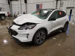 Salvage cars for sale at Franklin, WI auction: 2022 Ford Escape SEL