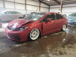 Honda salvage cars for sale: 2013 Honda Civic SI