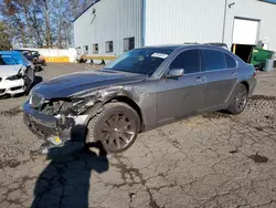 Vehiculos salvage en venta de Copart Portland, OR: 2006 BMW 750 LI