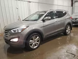 Salvage cars for sale at Franklin, WI auction: 2015 Hyundai Santa FE Sport