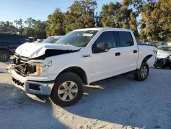 Salvage cars for sale at Ocala, FL auction: 2018 Ford F150 Supercrew