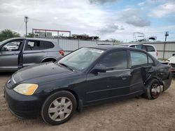 Honda salvage cars for sale: 2002 Honda Civic EX