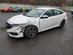 Honda salvage cars for sale: 2020 Honda Civic Sport