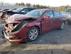 Chevrolet salvage cars for sale: 2017 Chevrolet Impala LT