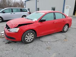 Salvage cars for sale at Albany, NY auction: 2014 Volkswagen Jetta Base