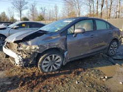 Honda salvage cars for sale: 2015 Honda Civic EXL