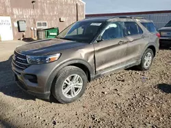 Salvage cars for sale at Rapid City, SD auction: 2021 Ford Explorer XLT