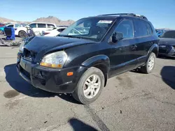 Salvage cars for sale at North Las Vegas, NV auction: 2007 Hyundai Tucson SE