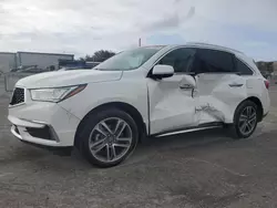 Salvage cars for sale at Orlando, FL auction: 2018 Acura MDX Advance