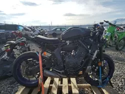 Salvage motorcycles for sale at Magna, UT auction: 2024 Yamaha YZFR7