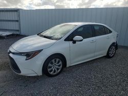 Salvage cars for sale at Riverview, FL auction: 2022 Toyota Corolla LE