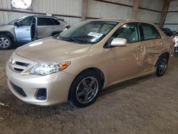 Toyota Corolla Base salvage cars for sale: 2011 Toyota Corolla Base