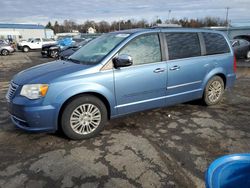 Salvage cars for sale from Copart Pennsburg, PA: 2012 Chrysler Town & Country Touring L