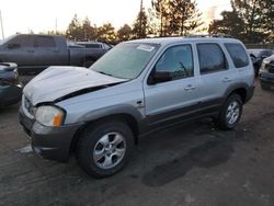 Salvage cars for sale at Denver, CO auction: 2003 Mazda Tribute ES