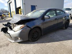 Salvage cars for sale at Duryea, PA auction: 2014 Toyota Corolla ECO