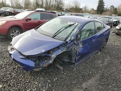 Salvage cars for sale from Copart Portland, OR: 2018 Toyota Prius