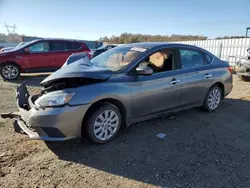 Nissan Vehiculos salvage en venta: 2017 Nissan Sentra S