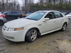 Acura salvage cars for sale: 2005 Acura TL