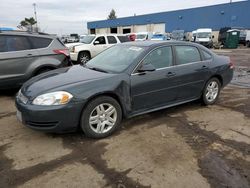 Salvage cars for sale at Woodhaven, MI auction: 2014 Chevrolet Impala Limited LT