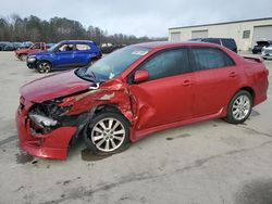 Salvage cars for sale at Gaston, SC auction: 2010 Toyota Corolla Base