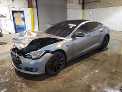 Salvage cars for sale at Glassboro, NJ auction: 2015 Tesla Model S 85D