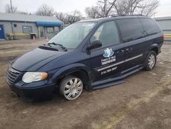 Salvage cars for sale at Wichita, KS auction: 2006 Chrysler Town & Country Touring