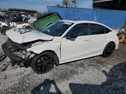 Honda salvage cars for sale: 2022 Honda Civic EX