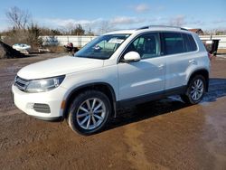 Salvage cars for sale at Columbia Station, OH auction: 2017 Volkswagen Tiguan Wolfsburg