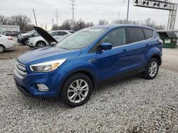 Salvage cars for sale from Copart Columbus, OH: 2017 Ford Escape SE