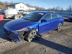 Salvage cars for sale at York Haven, PA auction: 2023 Hyundai Elantra SEL