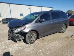 Salvage cars for sale from Copart Haslet, TX: 2018 Toyota Sienna XLE