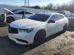 Salvage cars for sale at Windsor, NJ auction: 2019 Acura TLX