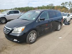 Salvage cars for sale at Greenwell Springs, LA auction: 2007 Honda Odyssey Touring