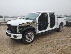 Salvage cars for sale at Houston, TX auction: 2017 Ford F150 Supercrew