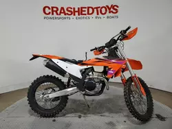 Salvage motorcycles for sale at Dallas, TX auction: 2024 KTM Enduro