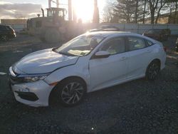 Salvage cars for sale at Windsor, NJ auction: 2018 Honda Civic EX