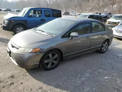 Salvage cars for sale at Marlboro, NY auction: 2007 Honda Civic EX