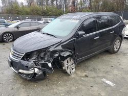 Salvage cars for sale at Waldorf, MD auction: 2015 Chevrolet Traverse LT