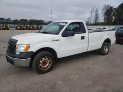 Salvage cars for sale from Copart Dunn, NC: 2010 Ford F150