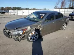 Salvage cars for sale at Dunn, NC auction: 2010 Honda Accord EX